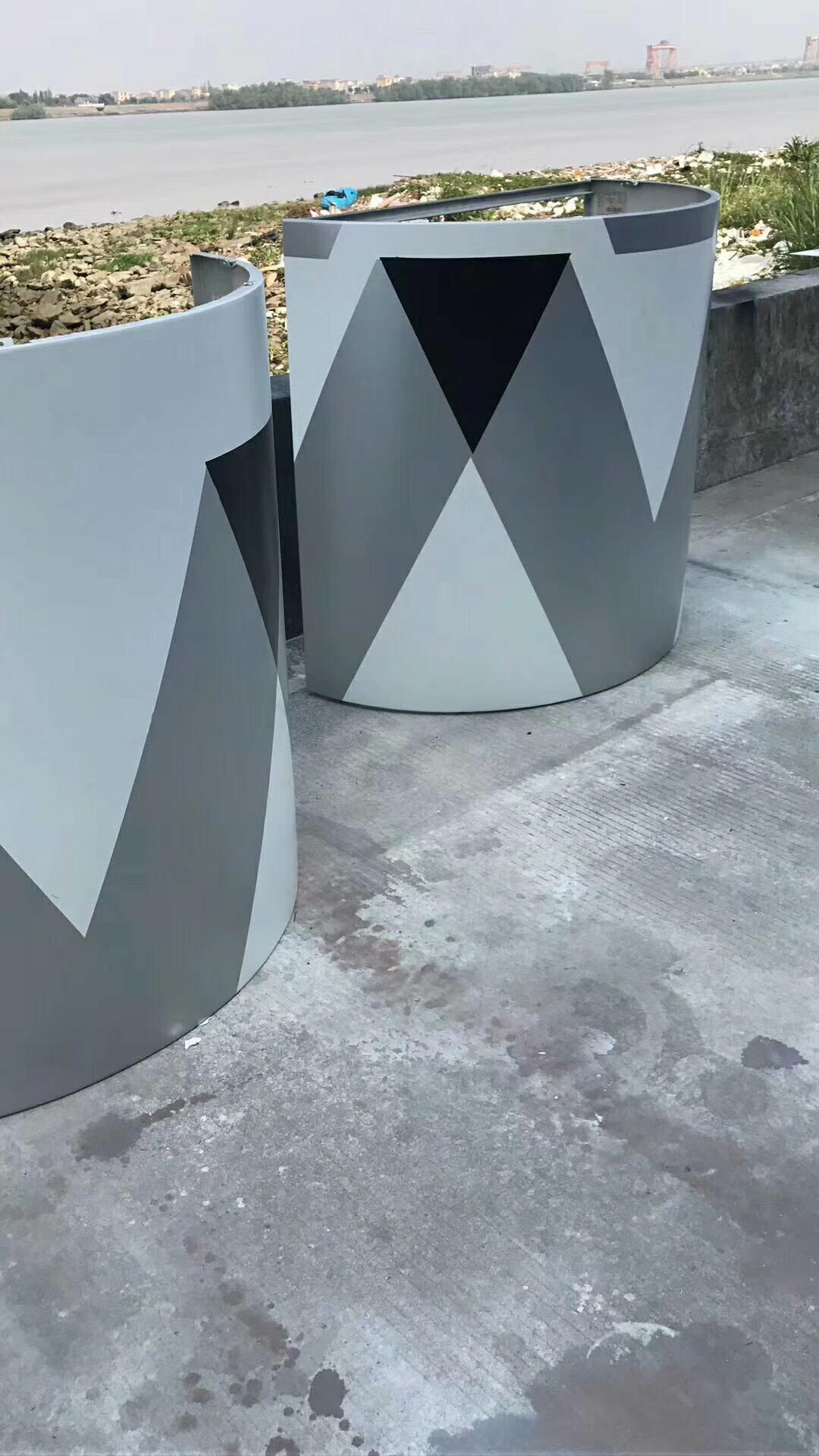 鋁單板雙色